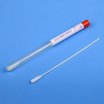 Tamponi affollati di nylon CM-FS913 con il tampone lungo del campionamento del DNA del sacchetto plastica/della metropolitana