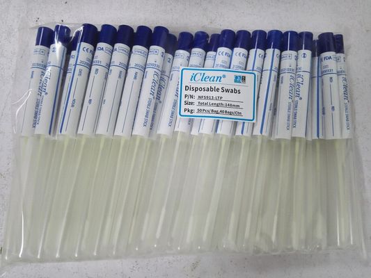 Tamponi orali affollati del DNA per la campionatura del tampone sterile di trasporto della fibra di nylon con la metropolitana