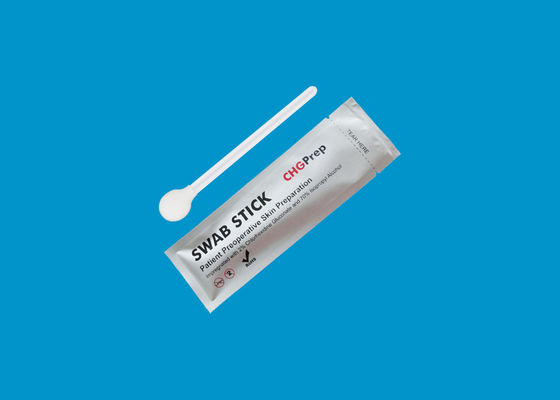 Alcool di isopropile chirurgico del tampone 70% della schiuma eliminabile CHG IPA 2% CHG Swabstick