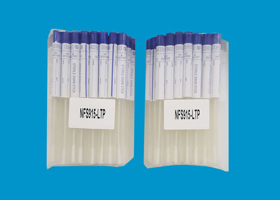 Tampone affollato di nylon di campionamento orale modellato di cura orale dei tamponi 152mm del DNA di punto di rottura