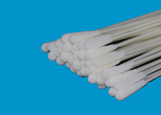 Campionatura della testa affollata sterile d'affollamento orofaringea del tampone orale medico della guancia del nylon