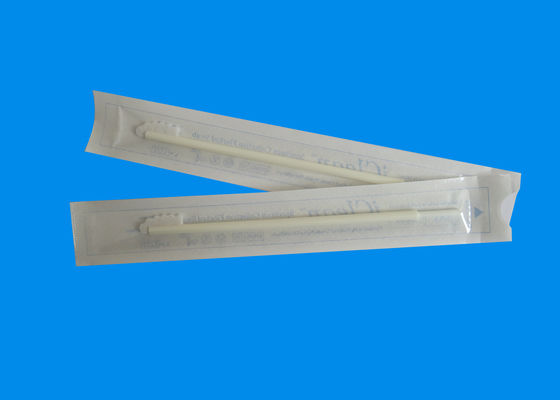 Campionatura del tampone nasale affollato sterile della gola di nylon della fibra del tampone per influenza