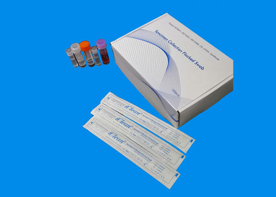 Tampone affollato fibra di nylon eliminabile per il tampone virale di trasporto della raccolta di esemplare del DNA