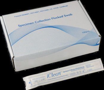 Il DNA si è affollato il tampone batterico 147mm del trasporto della cultura della fibra del nylon del tampone della raccolta di esemplare