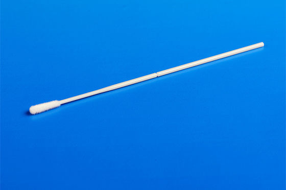 Bastone rinofaringeo del tampone dell'esemplare affollato laboratorio di trasporto sterile eliminabile di nylon del tampone