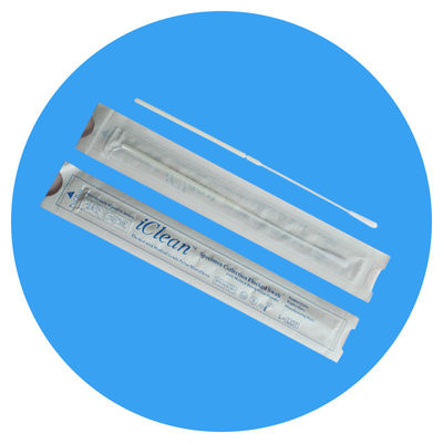 Il DNA si è affollato il tampone batterico 147mm del trasporto della cultura della fibra del nylon del tampone della raccolta di esemplare